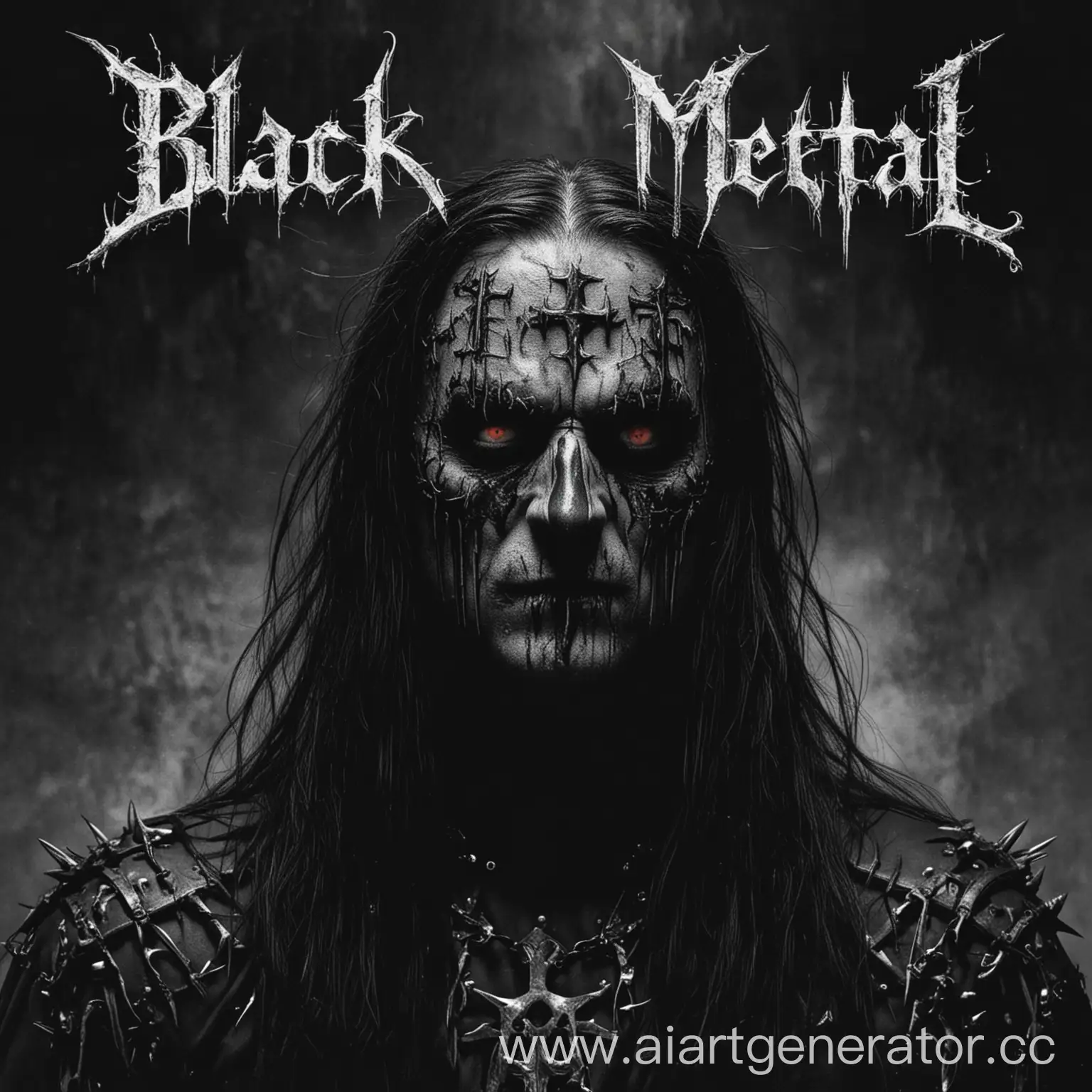 обложка для блек метал альбома