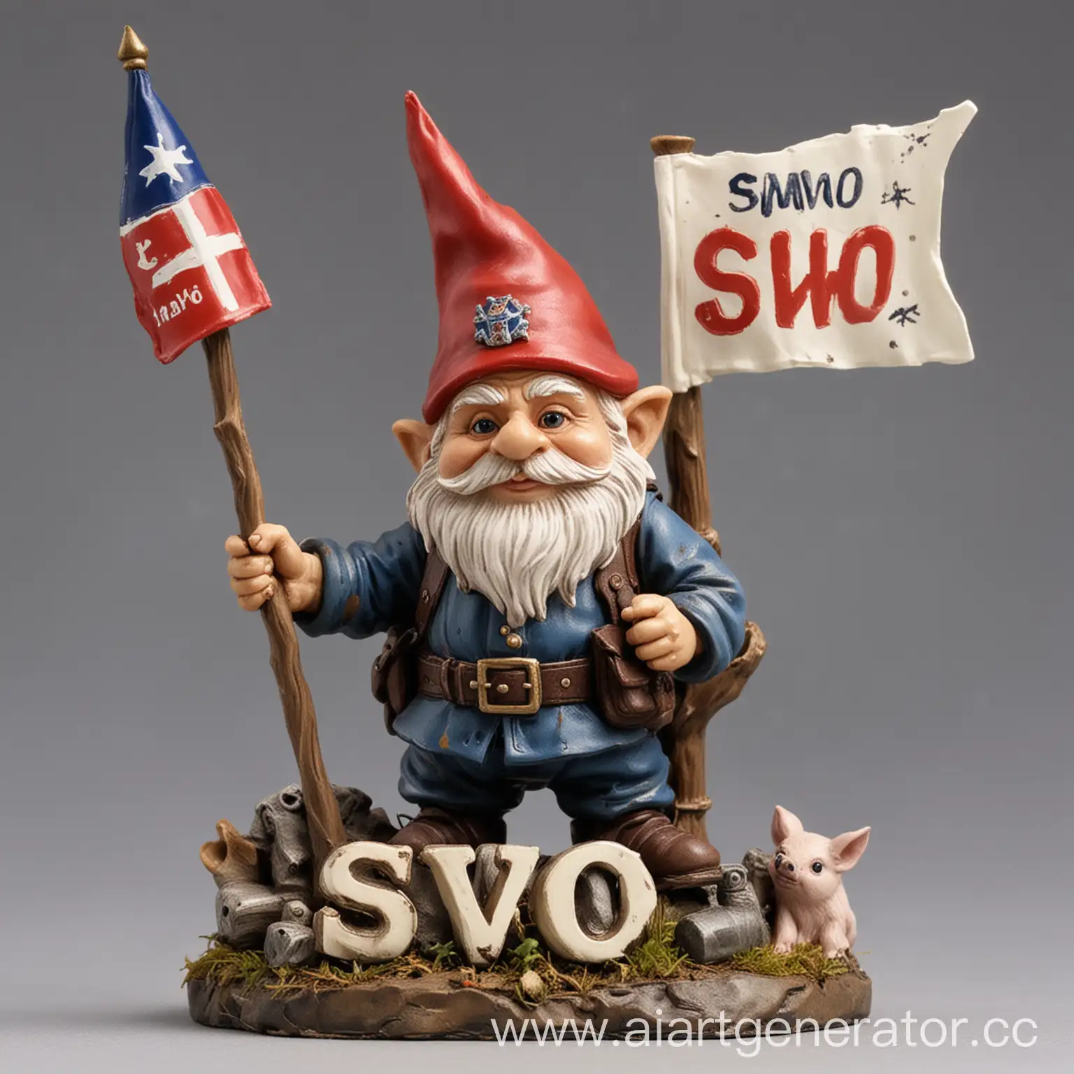 Gnome-Shooting-SVO-Flag-at-Pigs-ActionPacked-Fantasy-Art