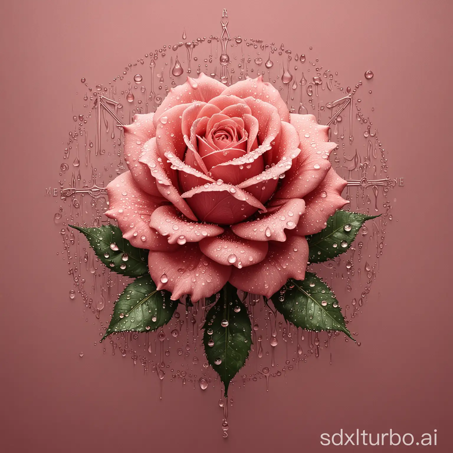 Modern-Cyber-Sigil-Rose-with-Dewdrops-and-Symbolic-Elements