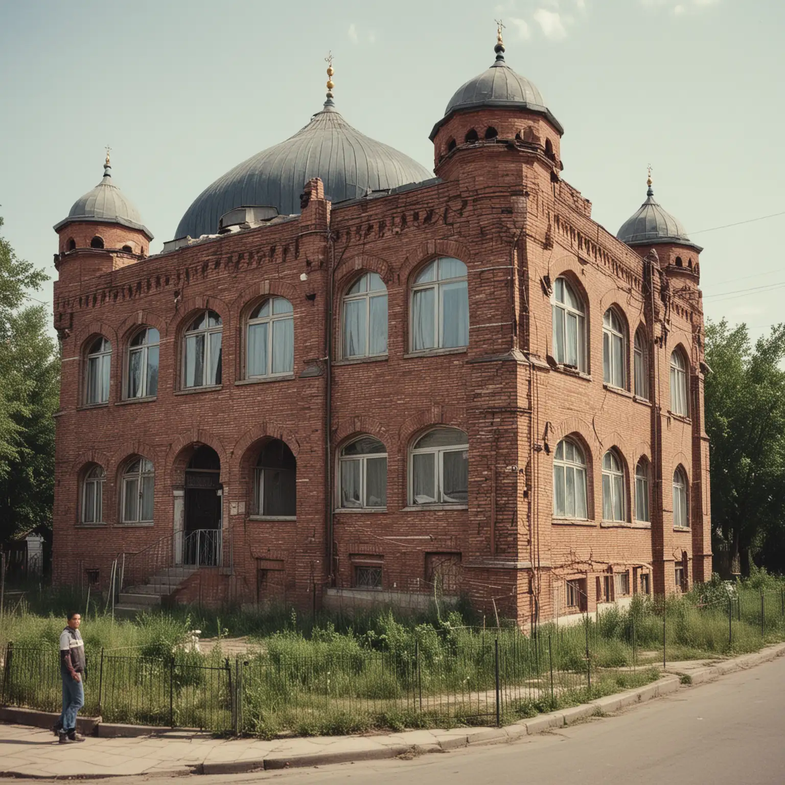 община мусульман г. Ульяновска перебралась в приобретённый кирпичный дом в Банном переулке. В 1989 году здание было перестроено в мечеть, а в мае этого же года начались религиозные службы. В настоящее время здесь находится центральная мечеть г. Ульяновска