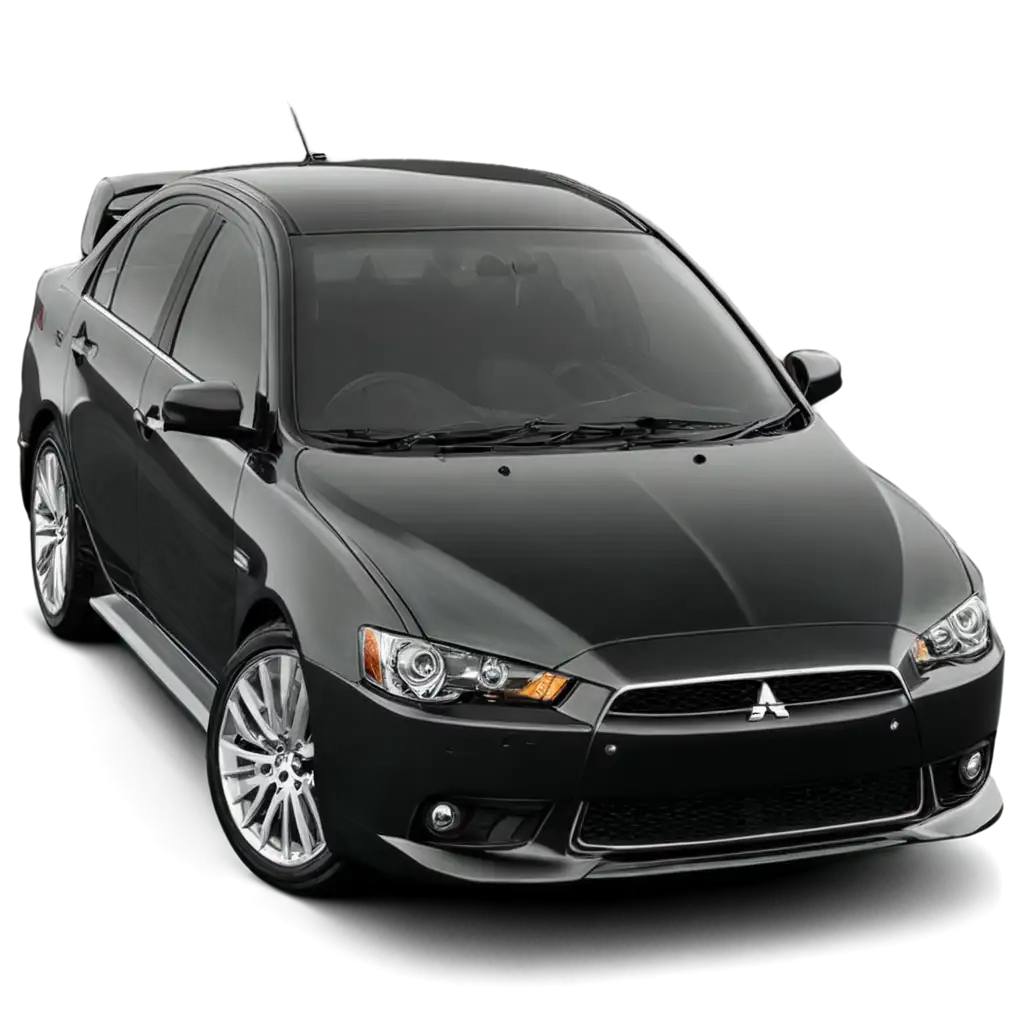 mitsubishi lancer gt black