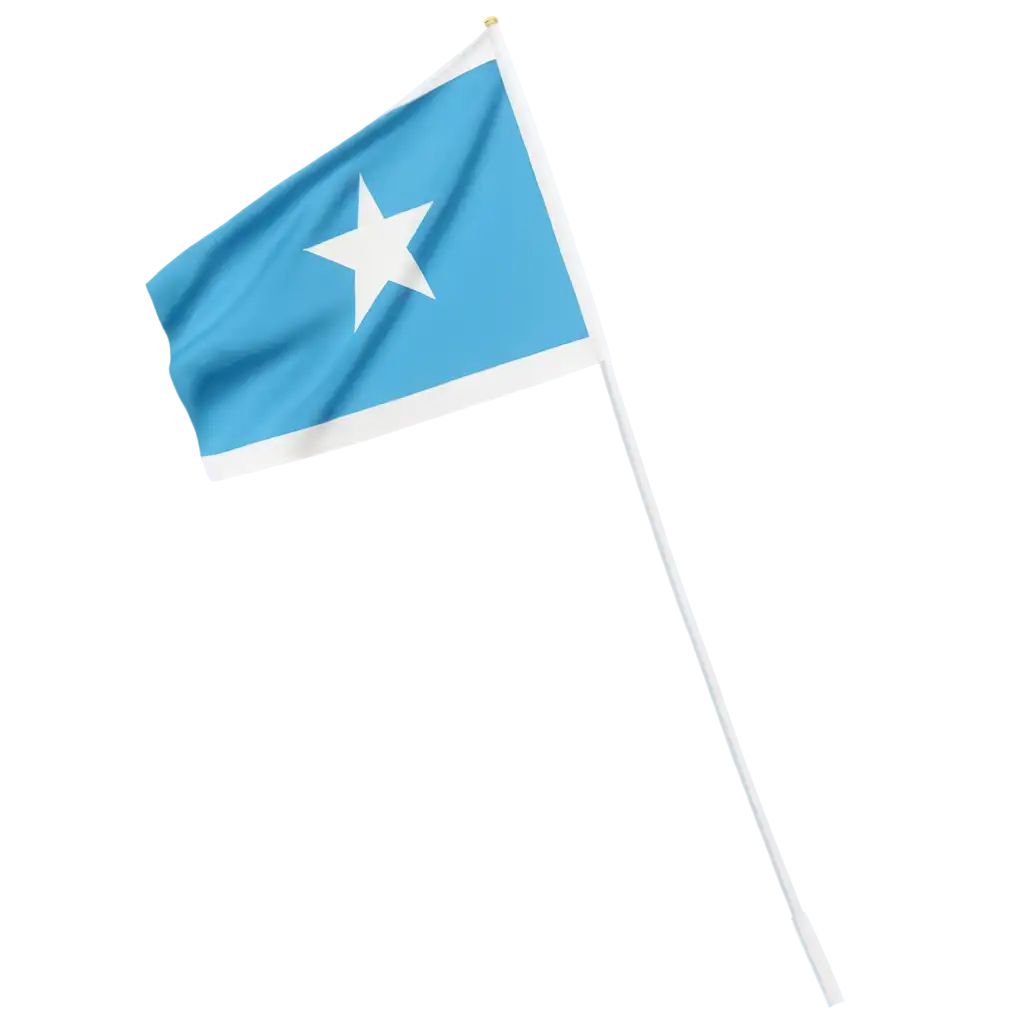 Create a Striking Somali Flag PNG Image for Online Visibility | PNG Prompt