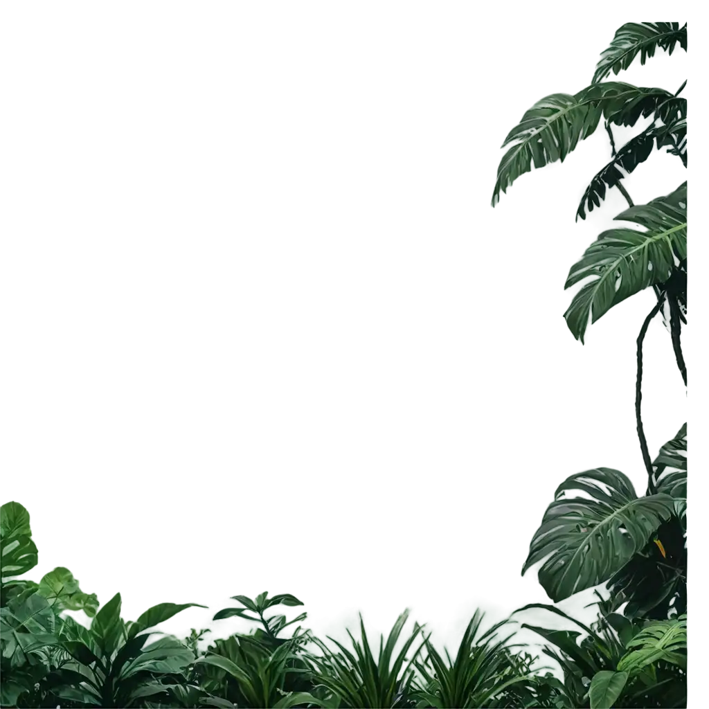 Mystical PNG Jungle Enhancing Online Presence with a Dark Shade Background