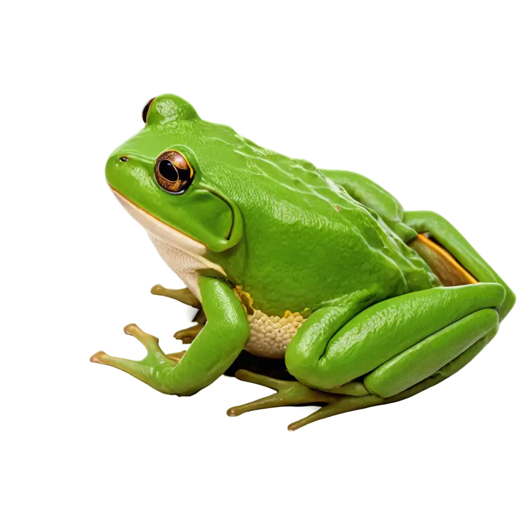 a frog



