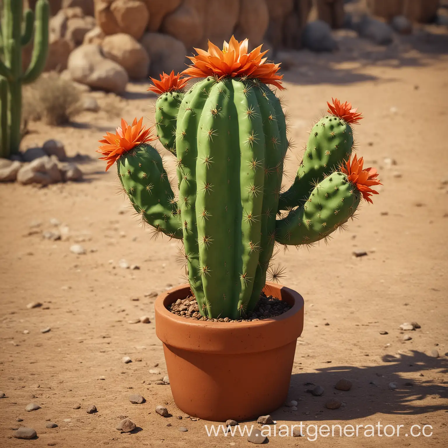 Desert-Landscape-with-Brave-Stars-Cactus