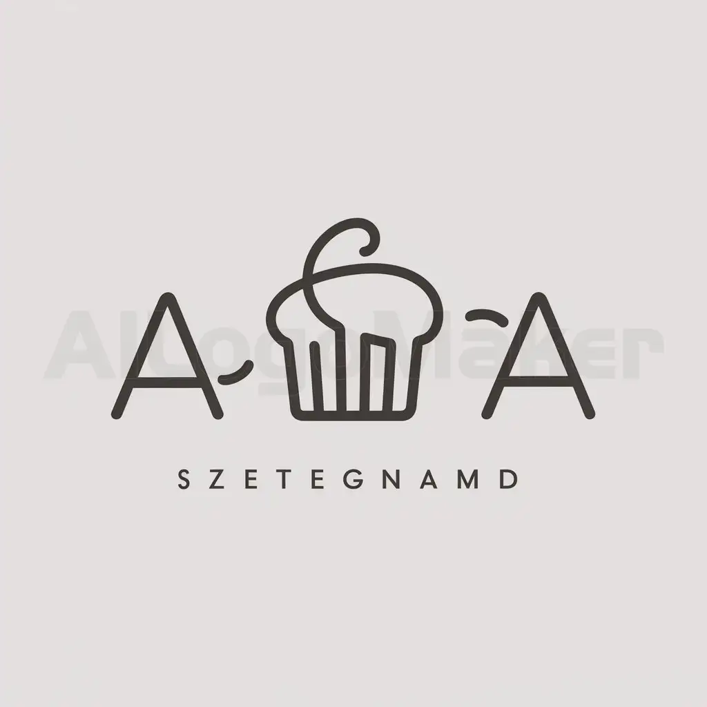 a logo design,with the text 'A & A', main symbol:Confectionery,Minimalistic,be used in confectionery industry,clear background