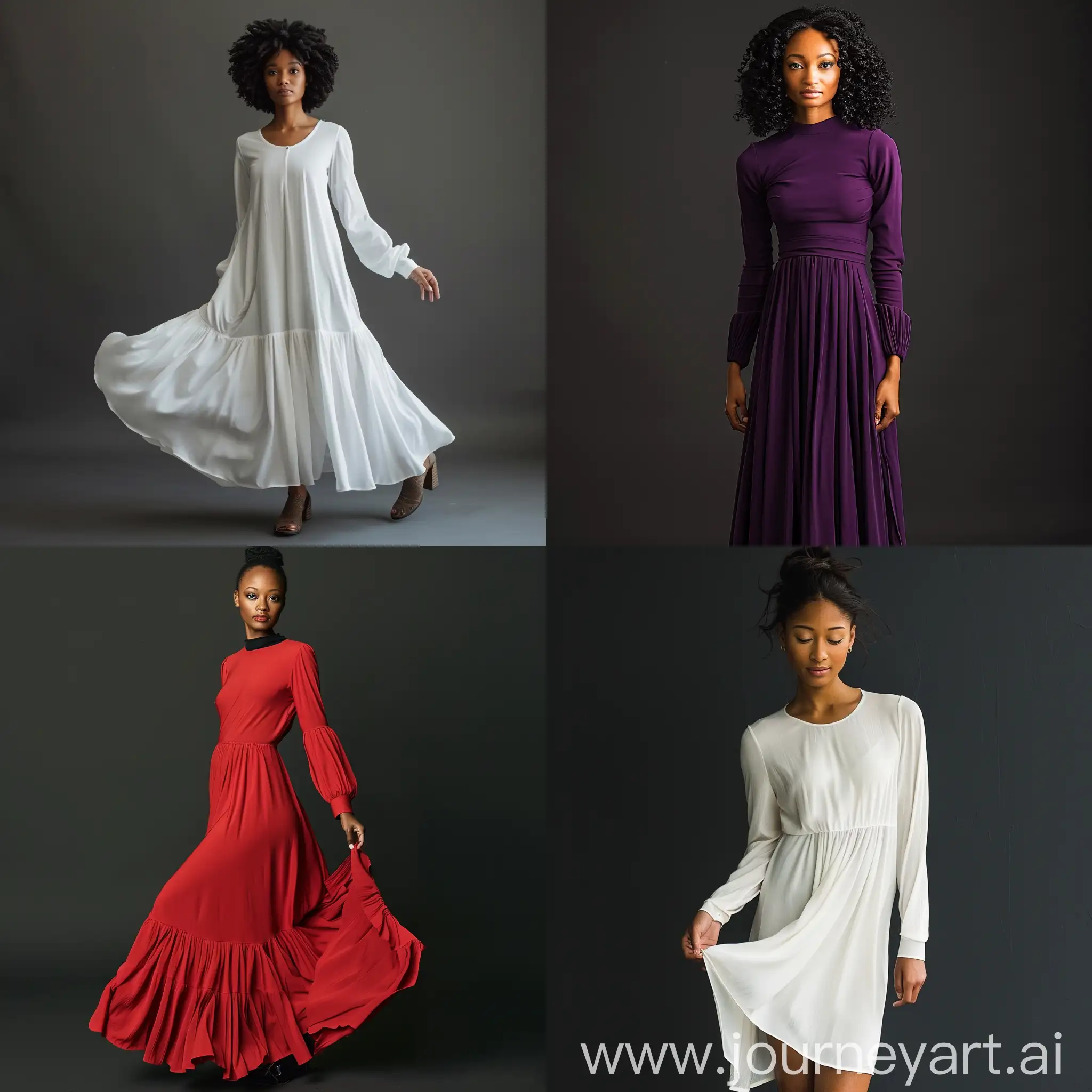 Professional-Studio-Modeling-Elegant-Maxi-Dress-with-Long-Sleeves