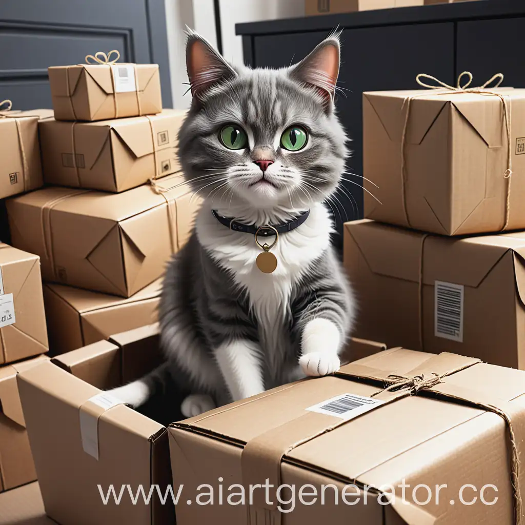 Cat-Delivering-Parcels-to-Marketplaces