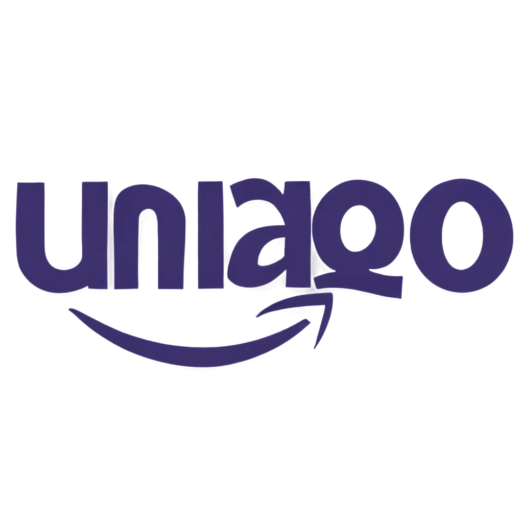 make a purple logo for a company called umazon based on the amazon logo 