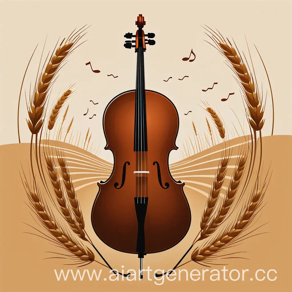 Cello-and-Bow-Minimalist-Vector-Logo-for-Classical-Music-Festival