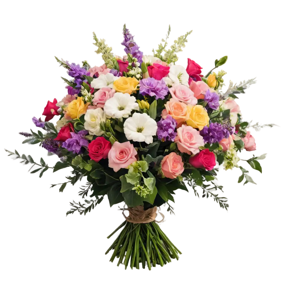 Exquisite-Flower-Bouquet-PNG-Image-Captivating-Floral-Artistry