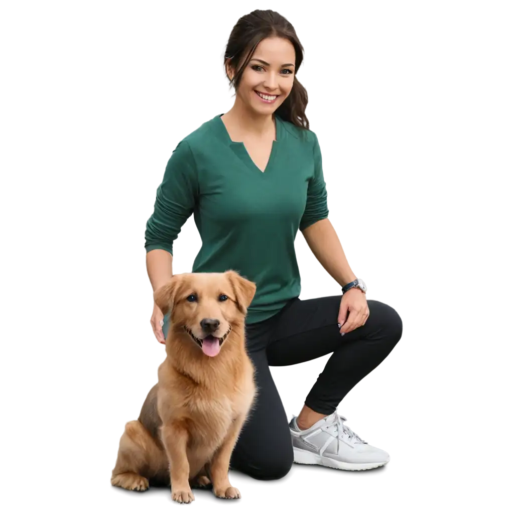 Adorable-PNG-Image-of-a-Dog-Trainer-Capturing-Charm-and-Professionalism
