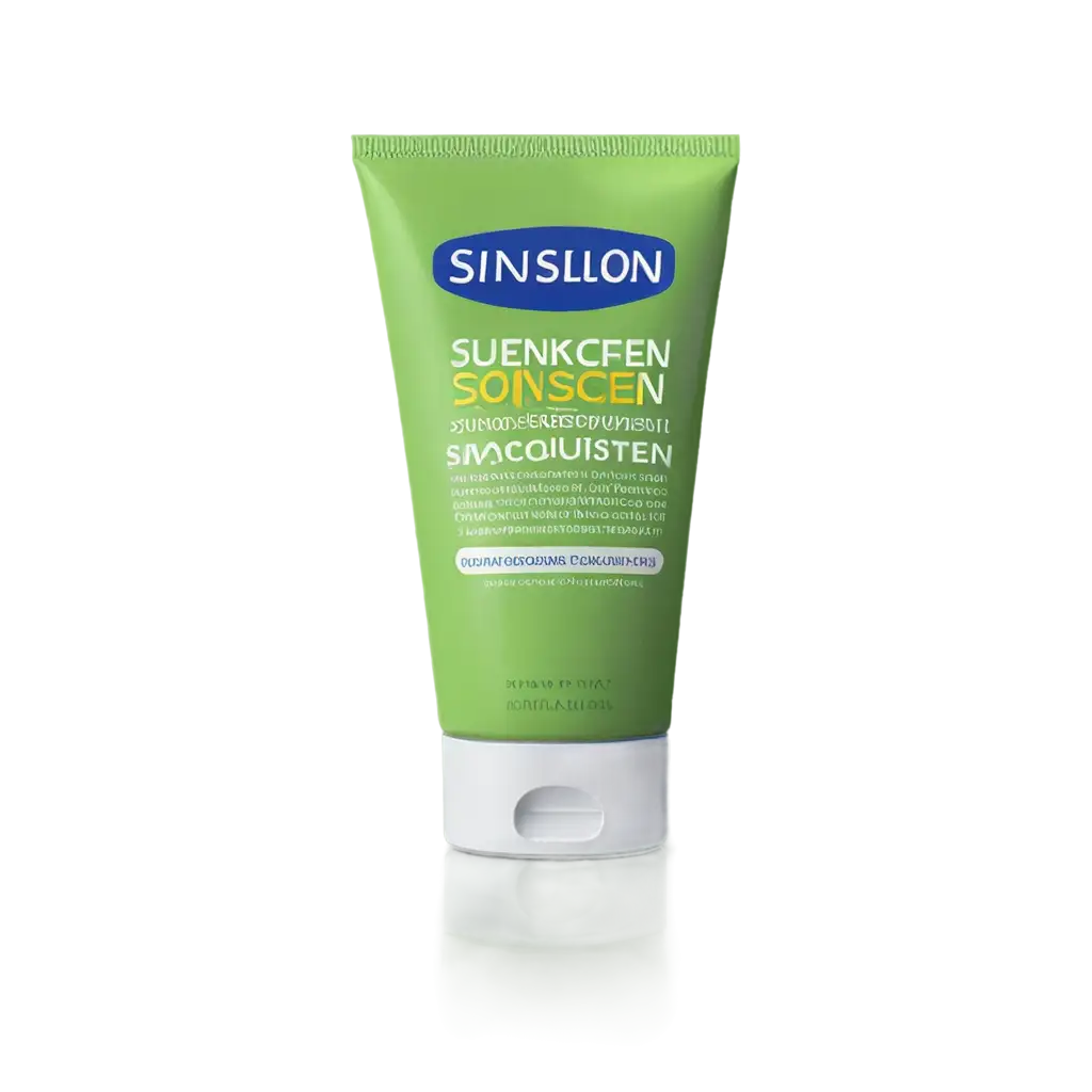 A tube of sunscreen.