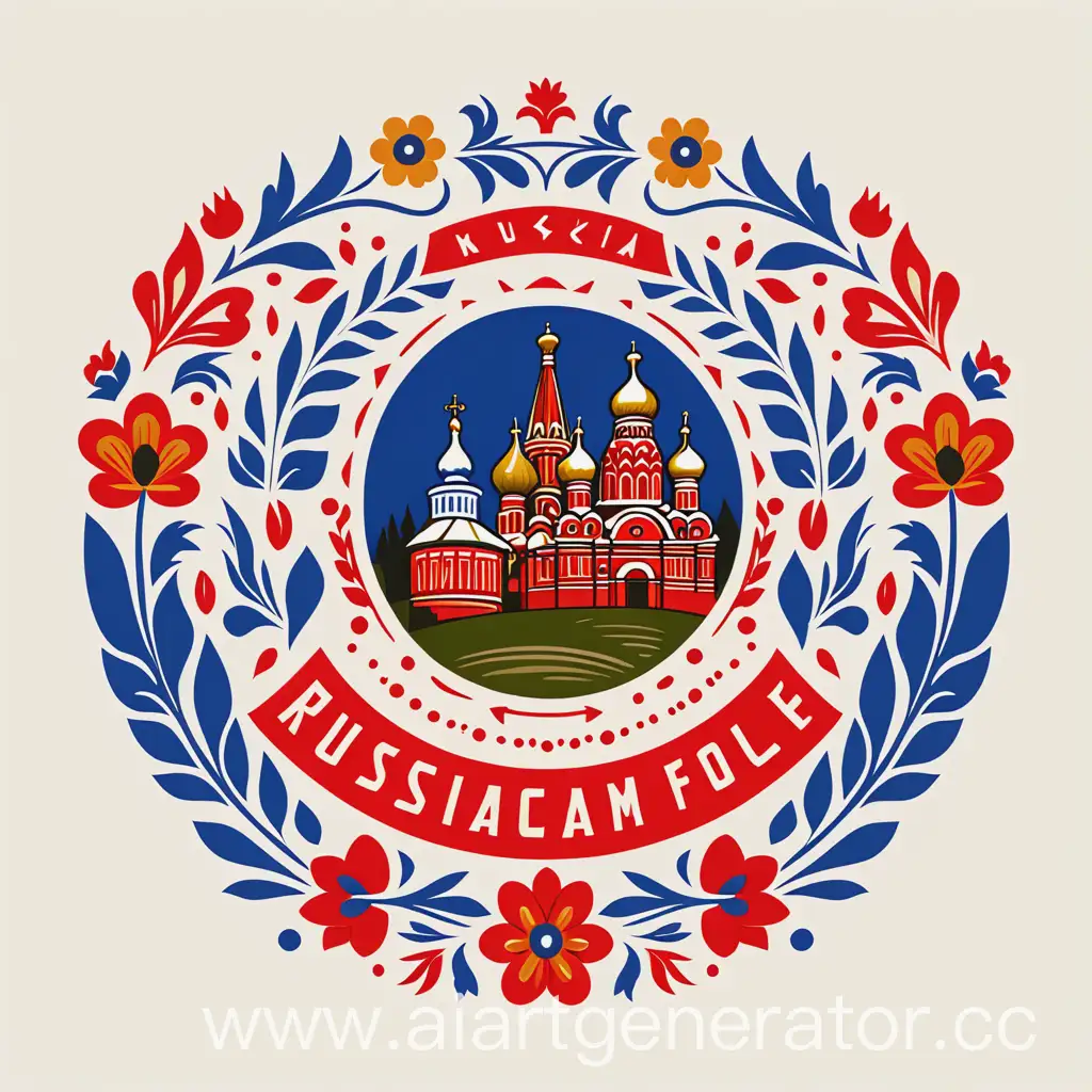 Логотип русского народного быта