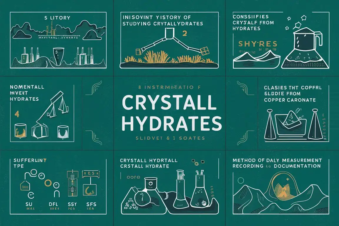Exploring-Crystal-Hydrates-A-Minimalist-Chemistry-Presentation-in-8-Slides