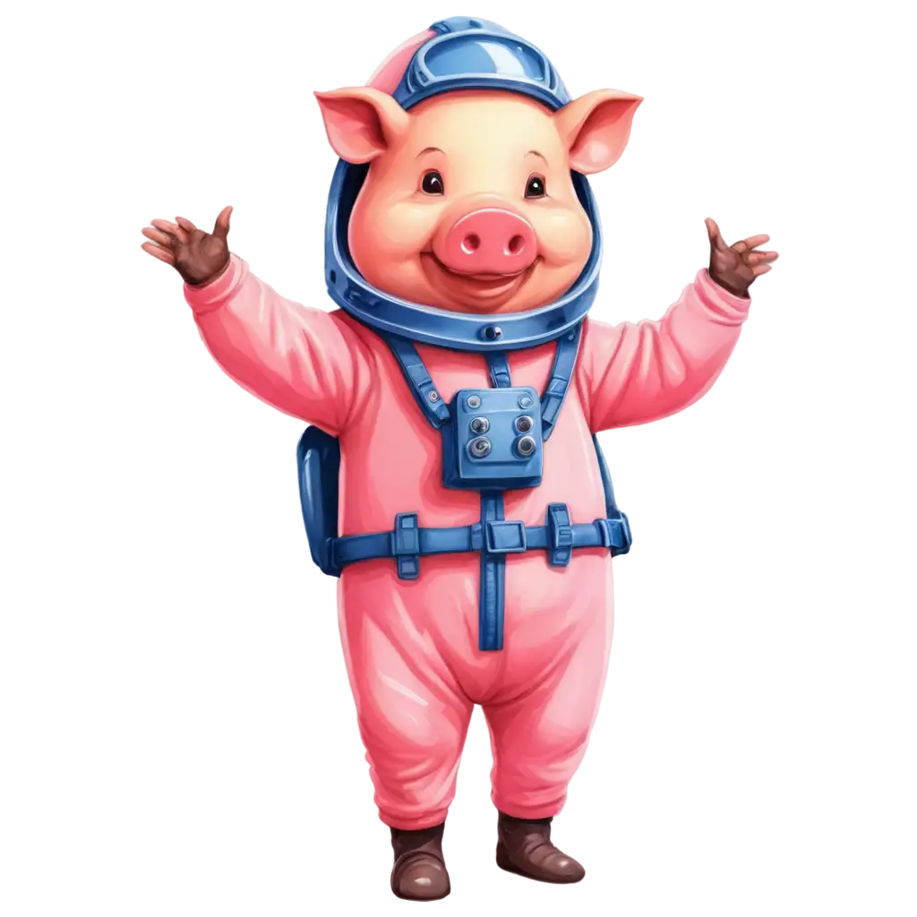 Happy-Pig-Wearing-Spacesuit-Cartoon-PNG-Fun-and-Imaginative-Character-Illustration