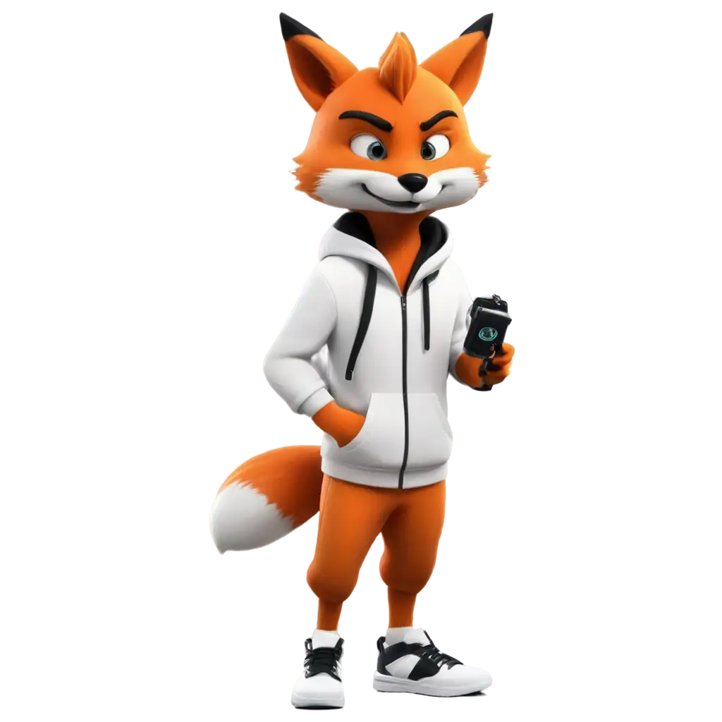 Evil-Fox-in-Sneakers-PNG-Image-Illustrating-a-Mischievous-Character