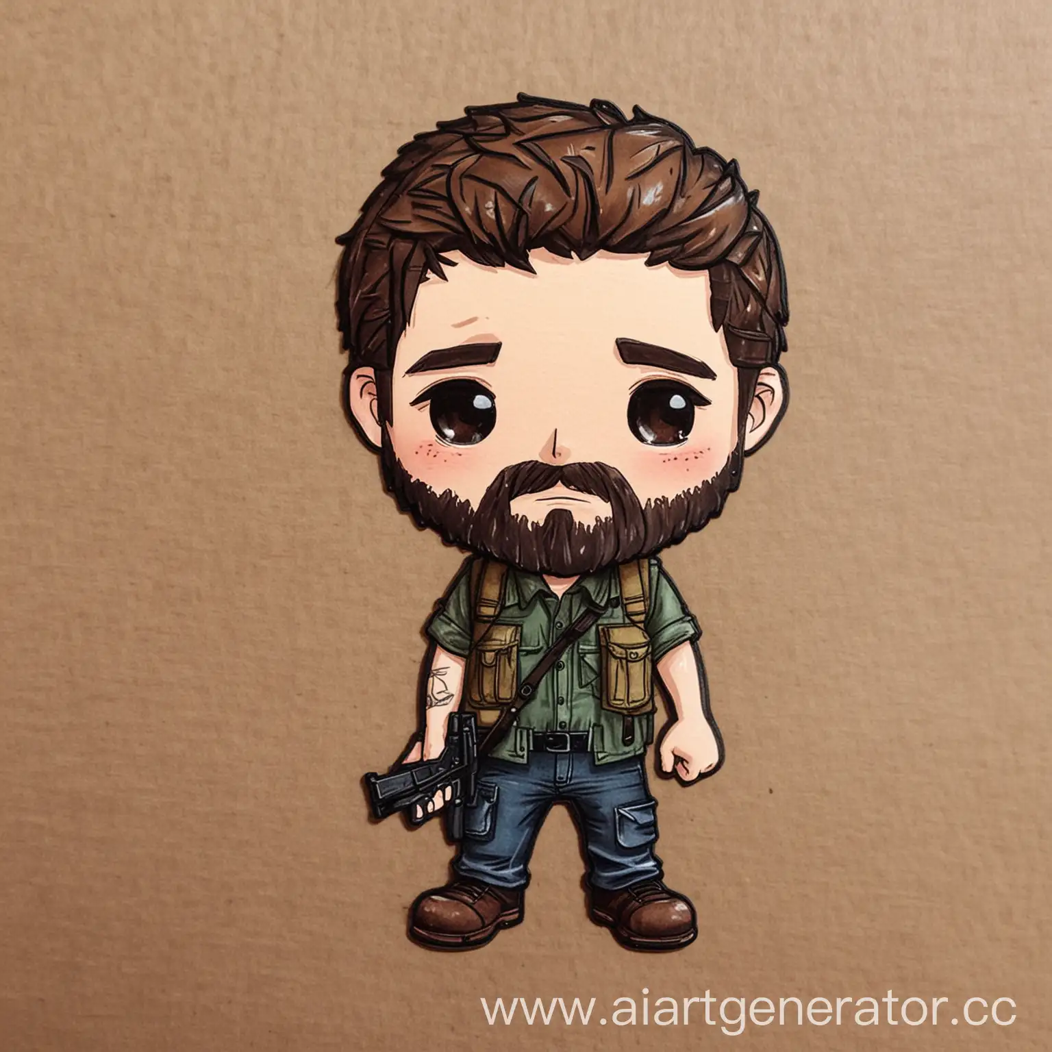 Chibi-Joel-from-The-Last-of-Us-Cute-Character-Illustration