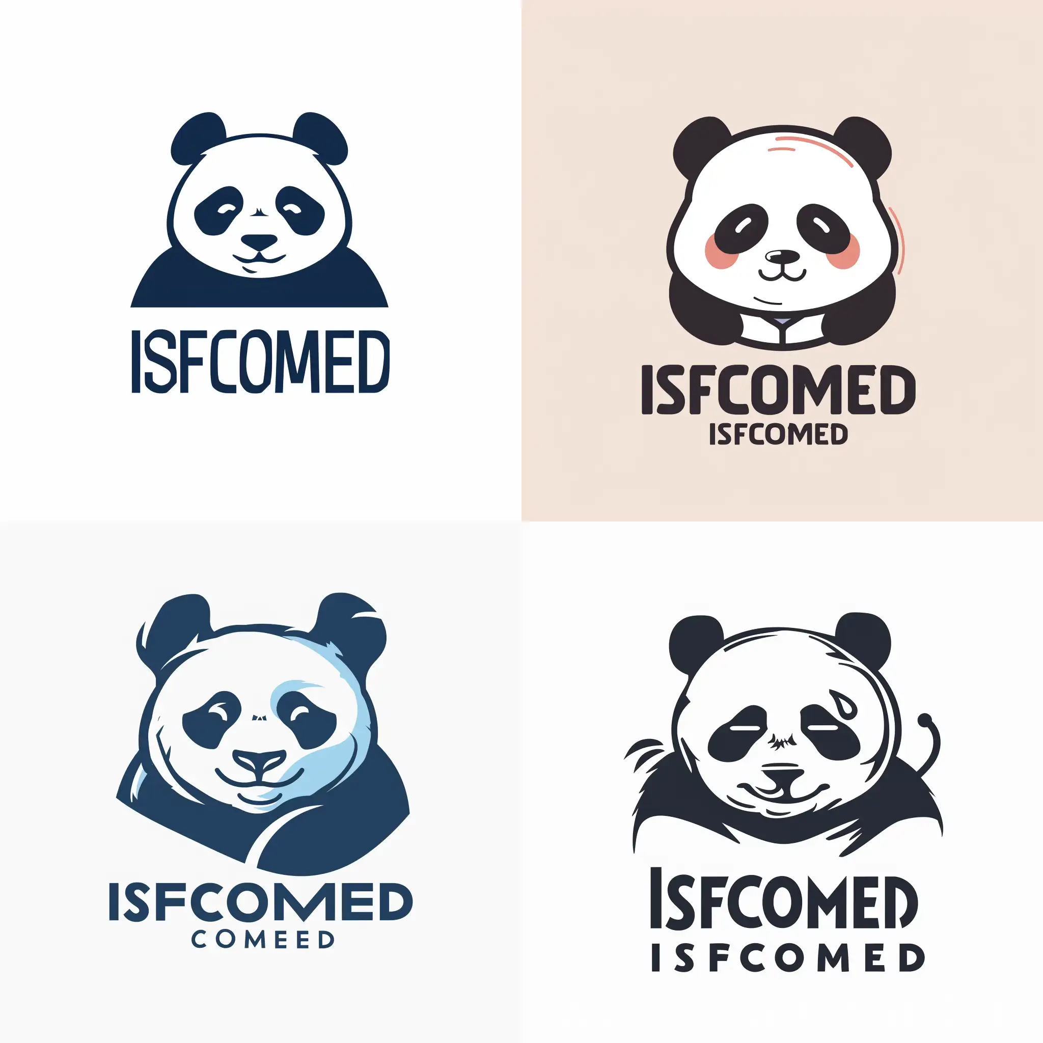 Hello, I want a logo for my project. The name of the project is ISFCOMED and the symbol of the organization is Panda. Also, this project is related to medical education.
So draw me a logo of a doctor panda with the words “ISFCOMED” underneath.