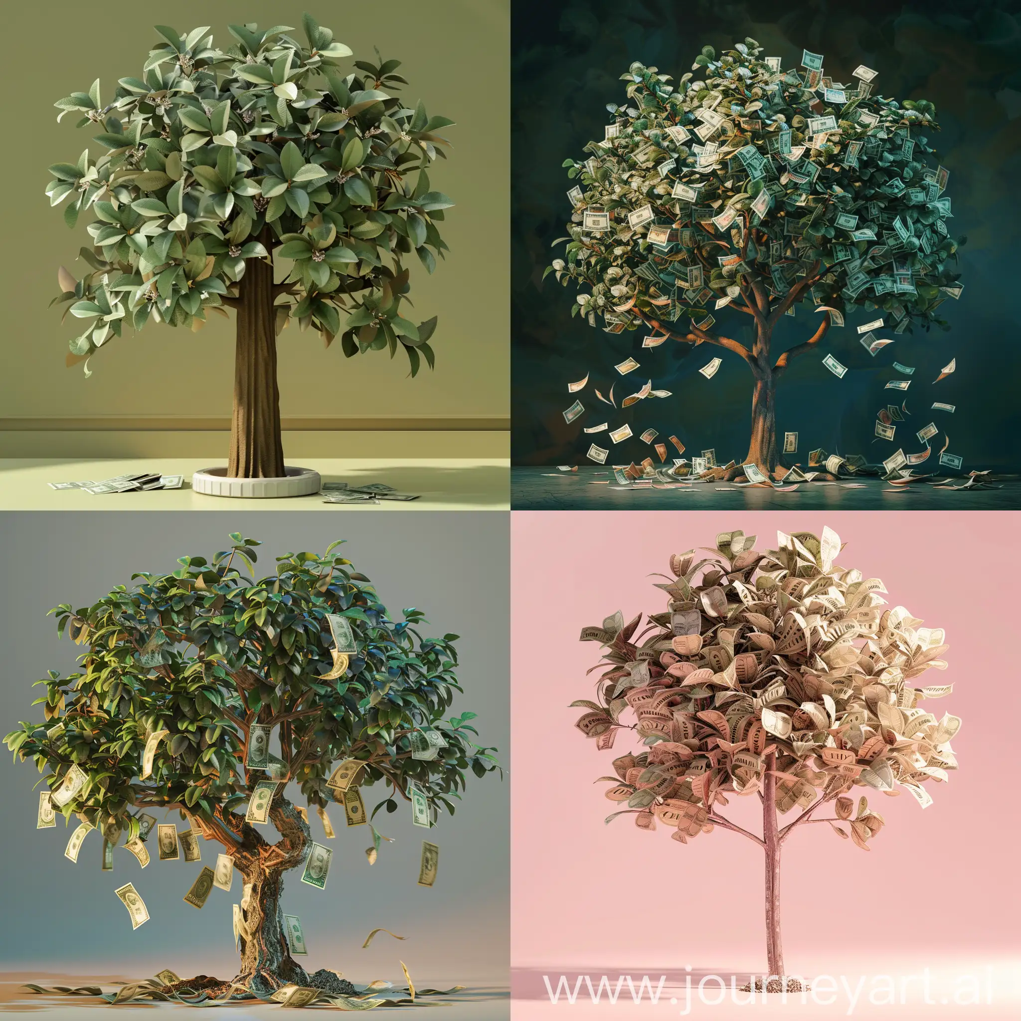 Digital-Money-Tree-NFT-Art-in-11-Aspect-Ratio