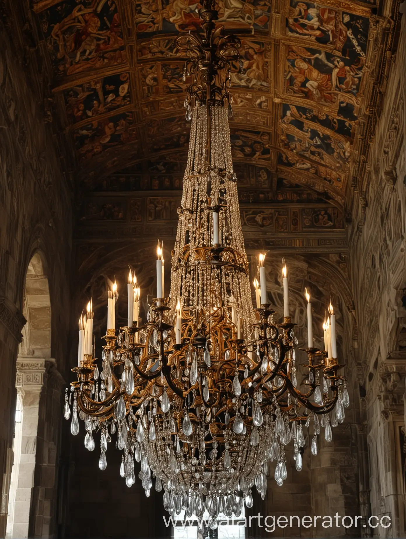 Exquisite-Chandeliers-Illuminating-Palatial-Grandeur-in-the-Middle-Ages