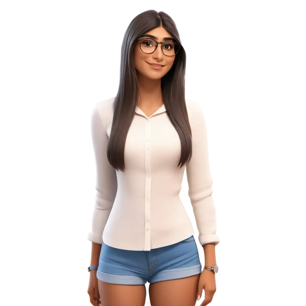 HighQuality-PNG-Image-Seductive-Mia-Khalifa-Rendered-in-3D-Cartoon-Style