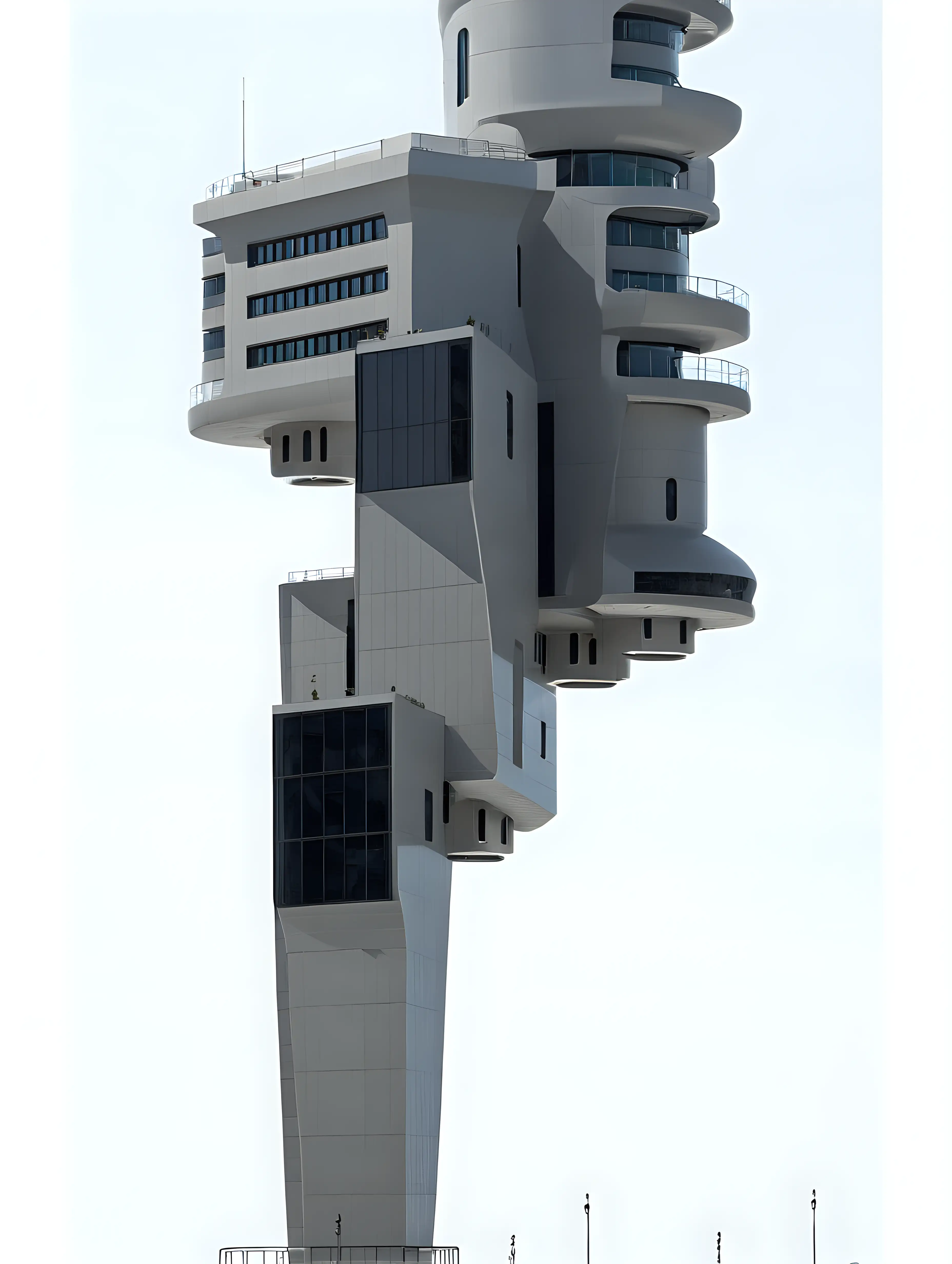 futuristic building 