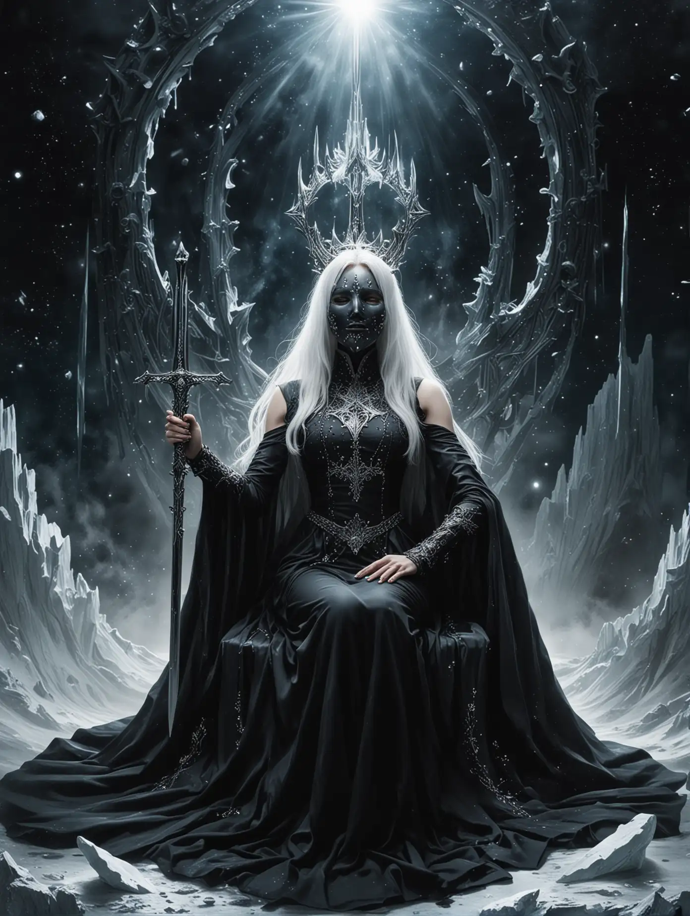 Icy-Queen-Sister-Hessert-on-Cosmic-Throne-with-Sword-and-Silver-Accents