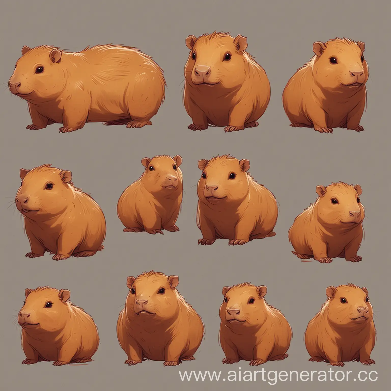 Cute-Capybaras-Illustration-for-Discord-Channel