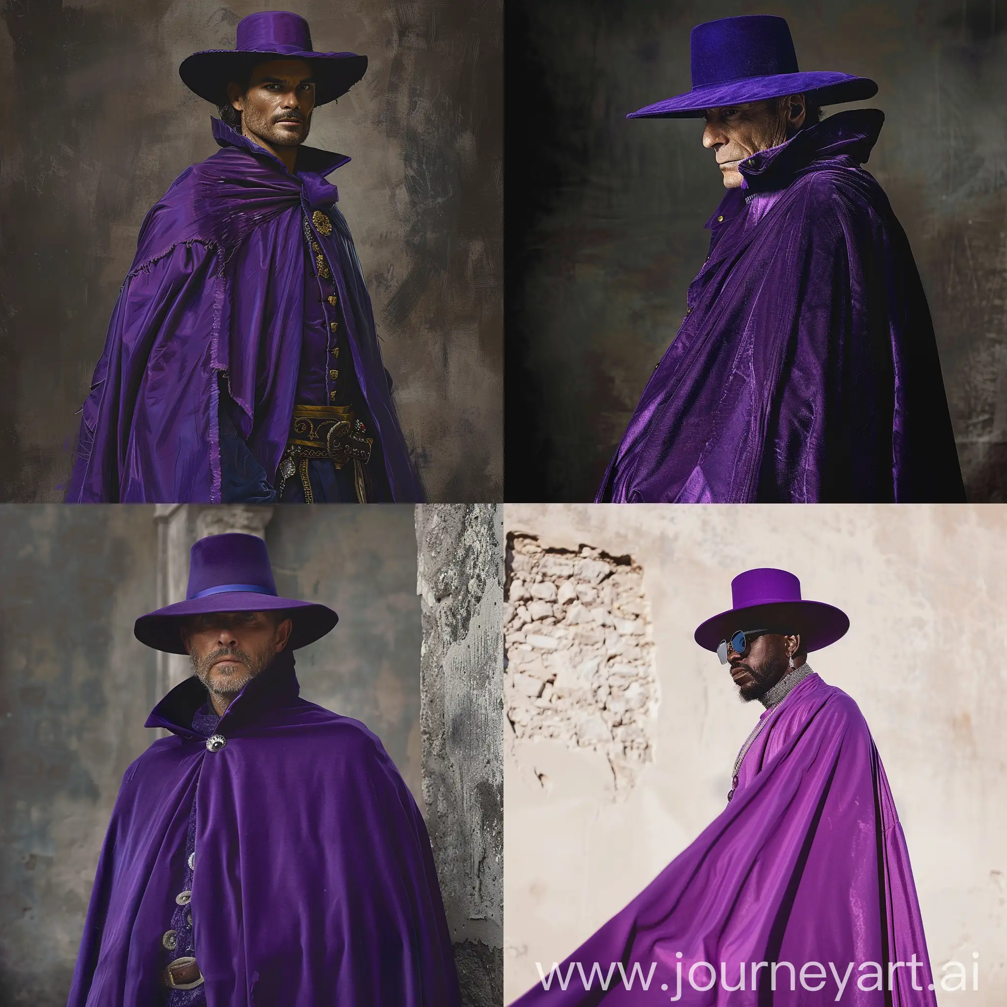 Mysterious-Man-in-Purple-Cloak-and-Hat