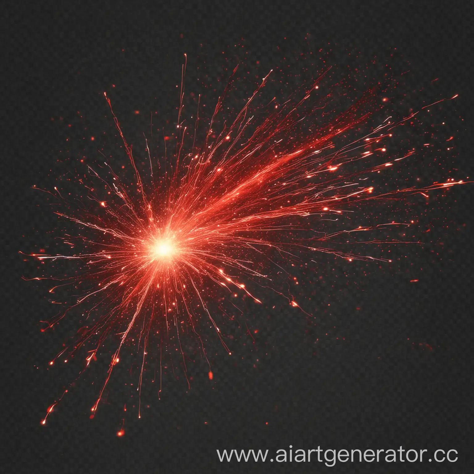 Magical-Red-Sparks-on-Transparent-Background