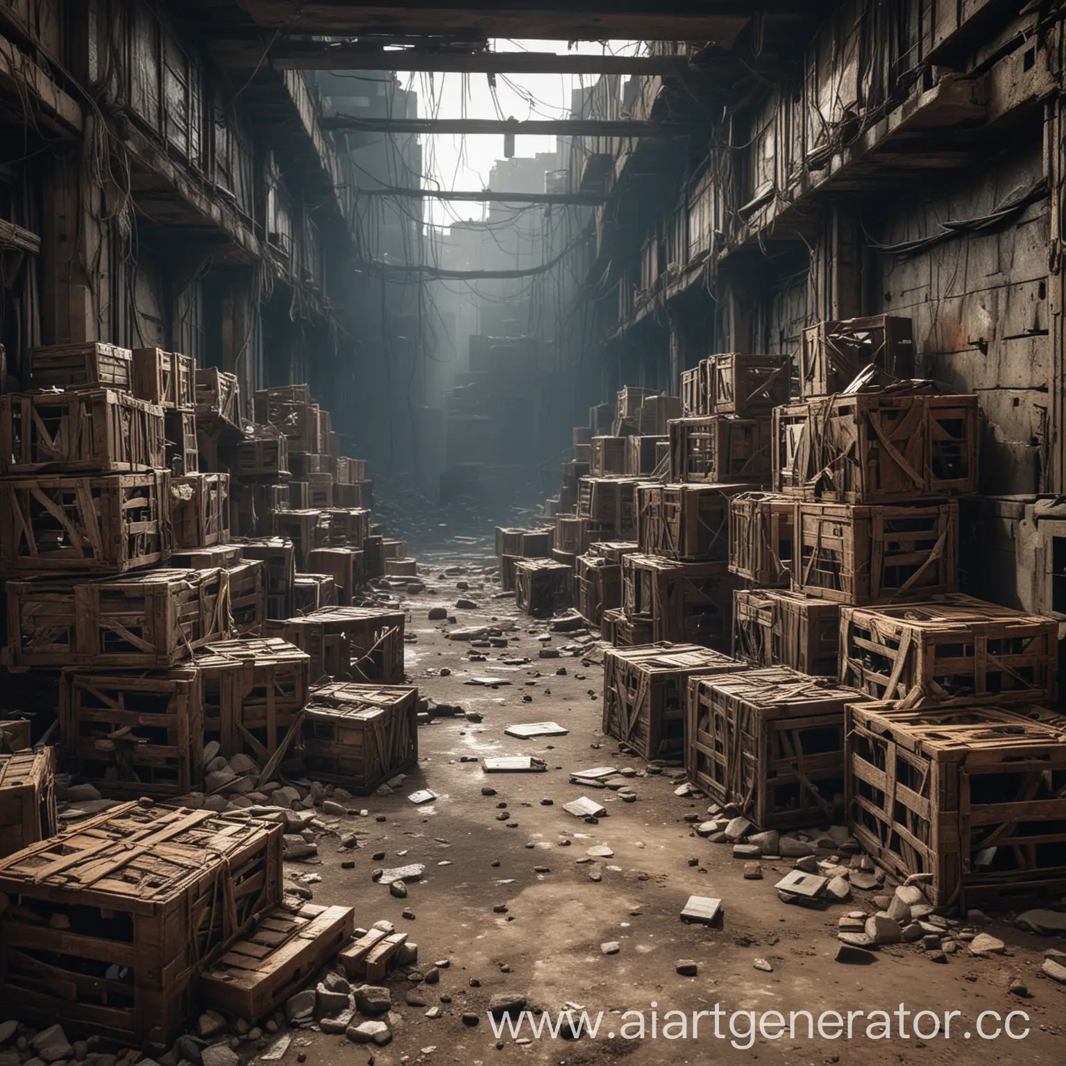 Endless-Crates-in-a-PostApocalyptic-Landscape