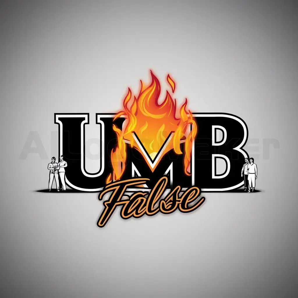 Logo-Design-for-UMB-Bold-UMB-with-Dynamic-Fire-Element-and-Community-Integration
