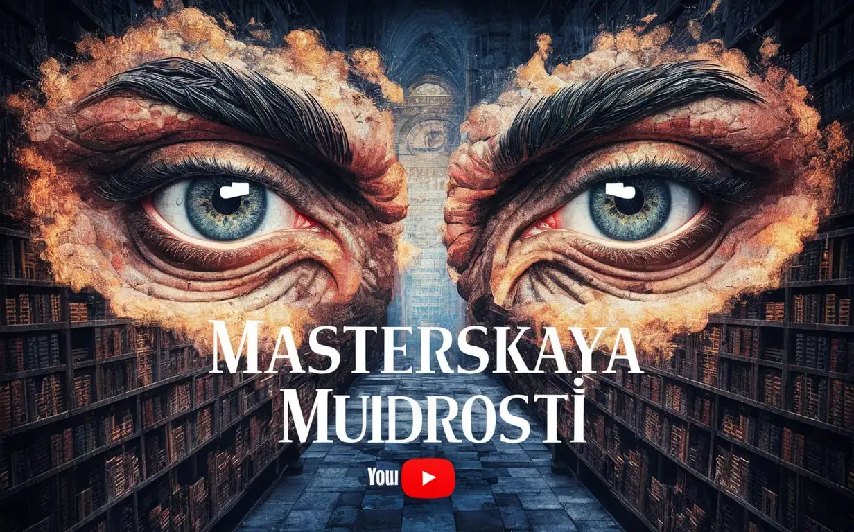 Обложка для ютуб канала с надписью:Masterskaya Mudrosti