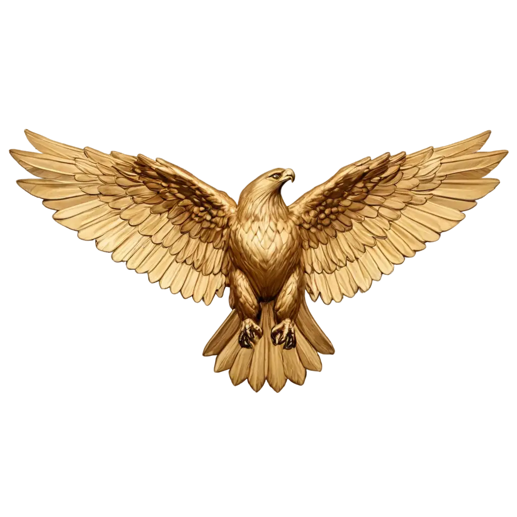 Premium-Golden-Eagle-PNG-Logo-Enhance-Your-Brand-Identity-with-HighQuality-Graphics