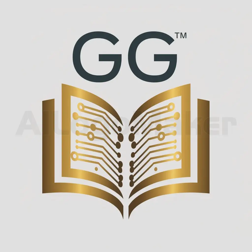 a logo design,with the text "GG", main symbol:gold education,Moderate,clear background