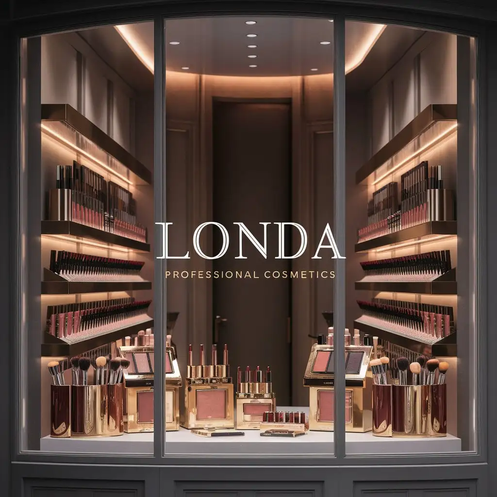 Магазин профессиональной косметики под названием Londa