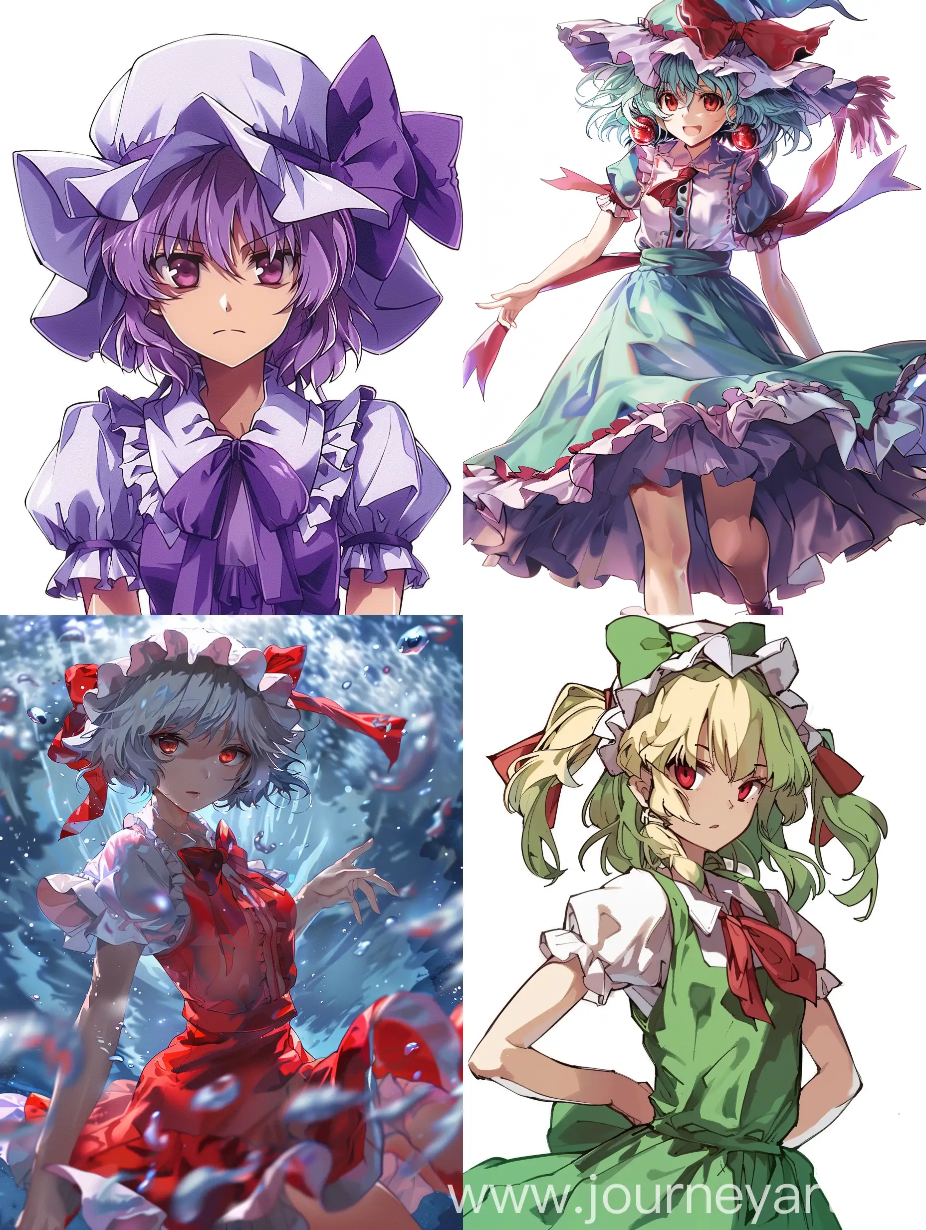 Yukari Yakumo from the Touhou project