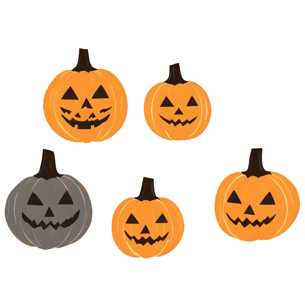 HighQuality-Pumpkin-Vector-PNG-Enhance-Your-Designs-with-Clear-and-Detailed-Graphics