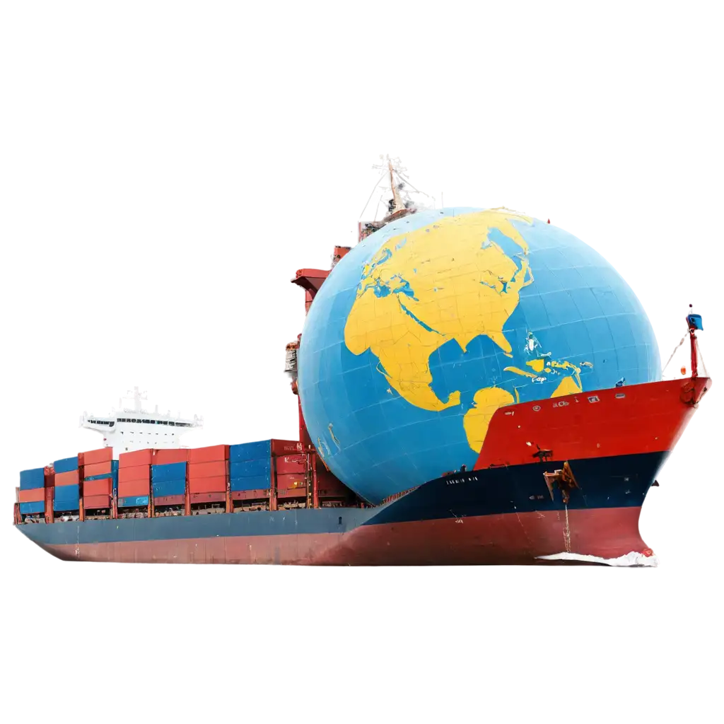 Container-Ship-with-World-Globe-on-Long-Side-HighQuality-PNG-Image