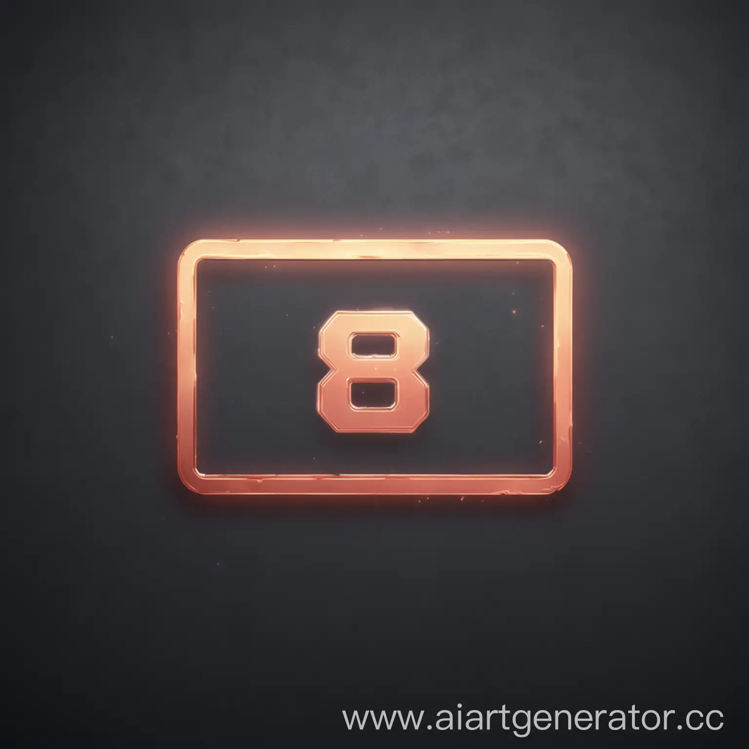 Colorful-Loading-Screen-on-Background-Number-8