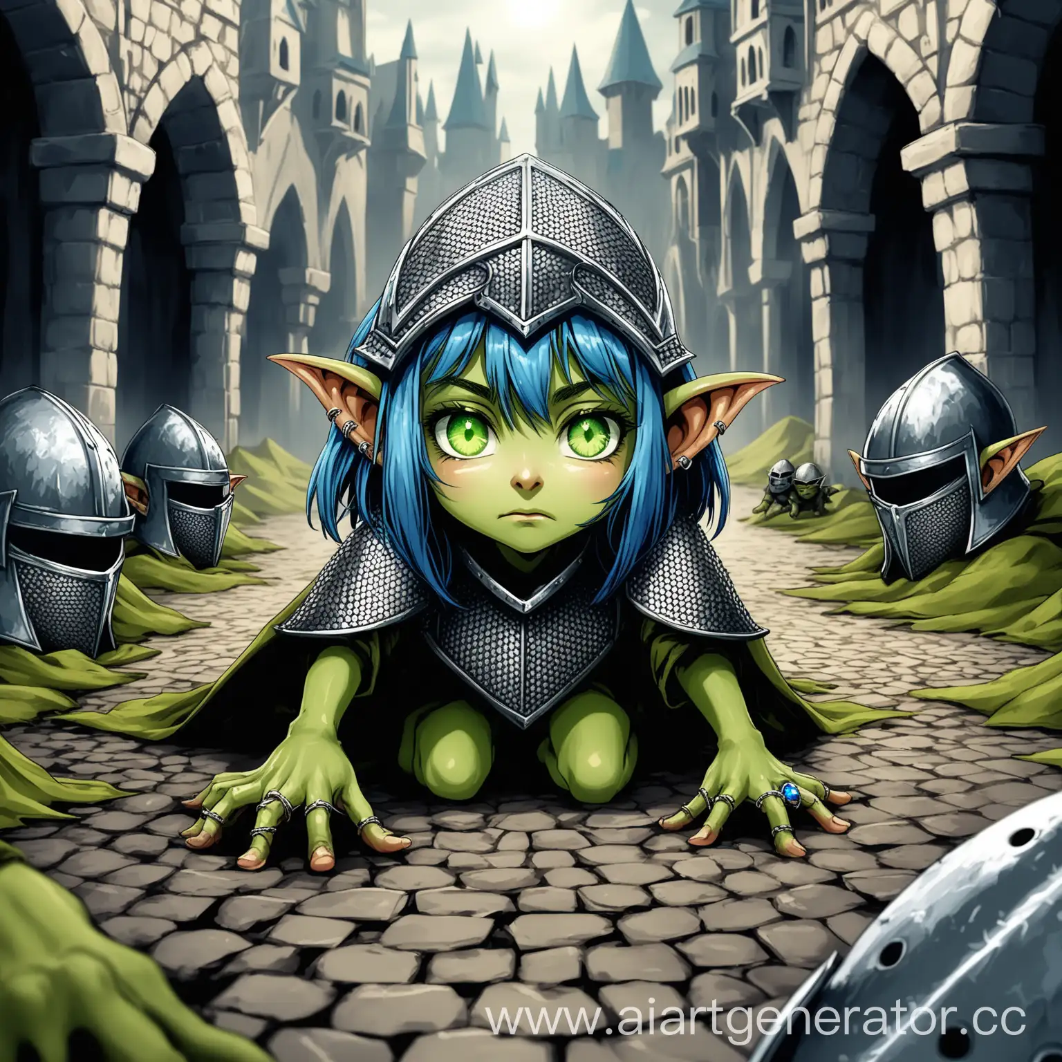 Brave-Goblin-Guard-in-Medieval-Dark-Fantasy-City