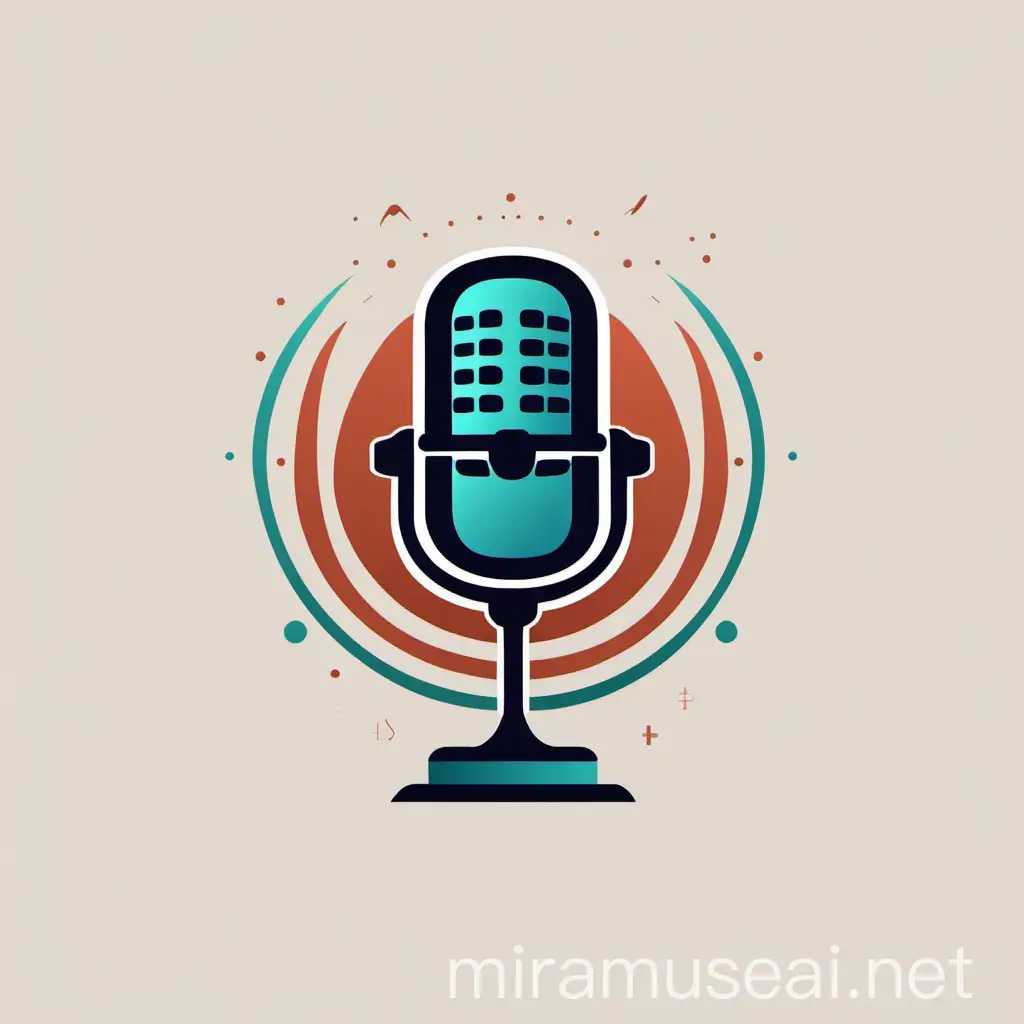 Podcast Logo Design Exploring Financial Insights