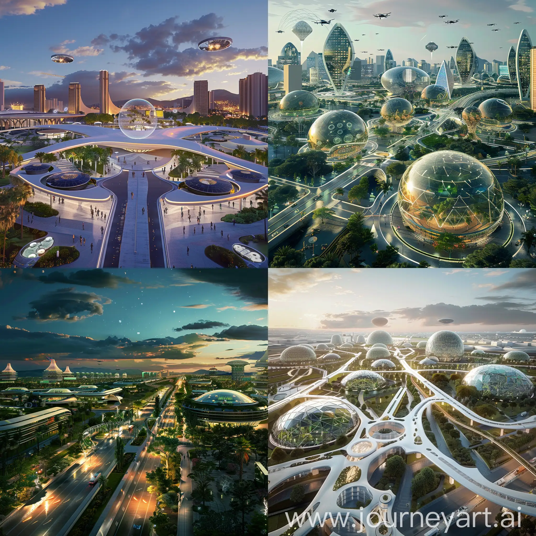 Sci-Fi Brasilia, Advanced Science and Technology, Advanced, Smart Grids, Water Reclamation Systems, Vertical Farms, Waste-to-Energy Plants, Autonomous Public Transport, Green Buildings, Urban Air Mobility Platforms, Responsive Roadways, AI-Powered Surveillance, Quantum Computing Centers, Dynamic Facades, Drone Delivery Hubs, Solar Roadways, Atmospheric Water Generators, Kinetic Energy Harvesters, Elevated Greenways, Interactive Public Art, Light Pollution Control Systems, Bio-reactive Billboards, Climate Resilience Barriers, In Unreal Engine 5 Style --stylize 1000