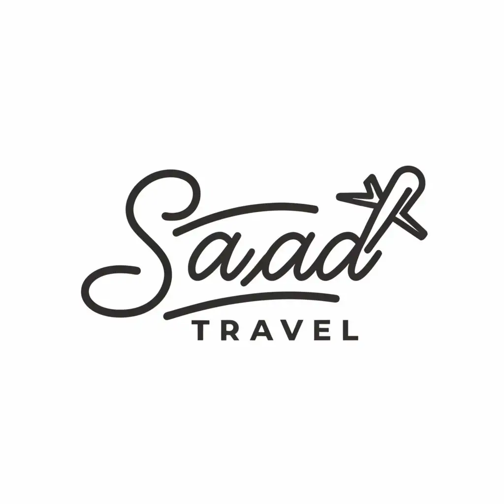 LOGO-Design-For-SaadTravel-Dynamic-Travel-Symbol-with-Clear-Background