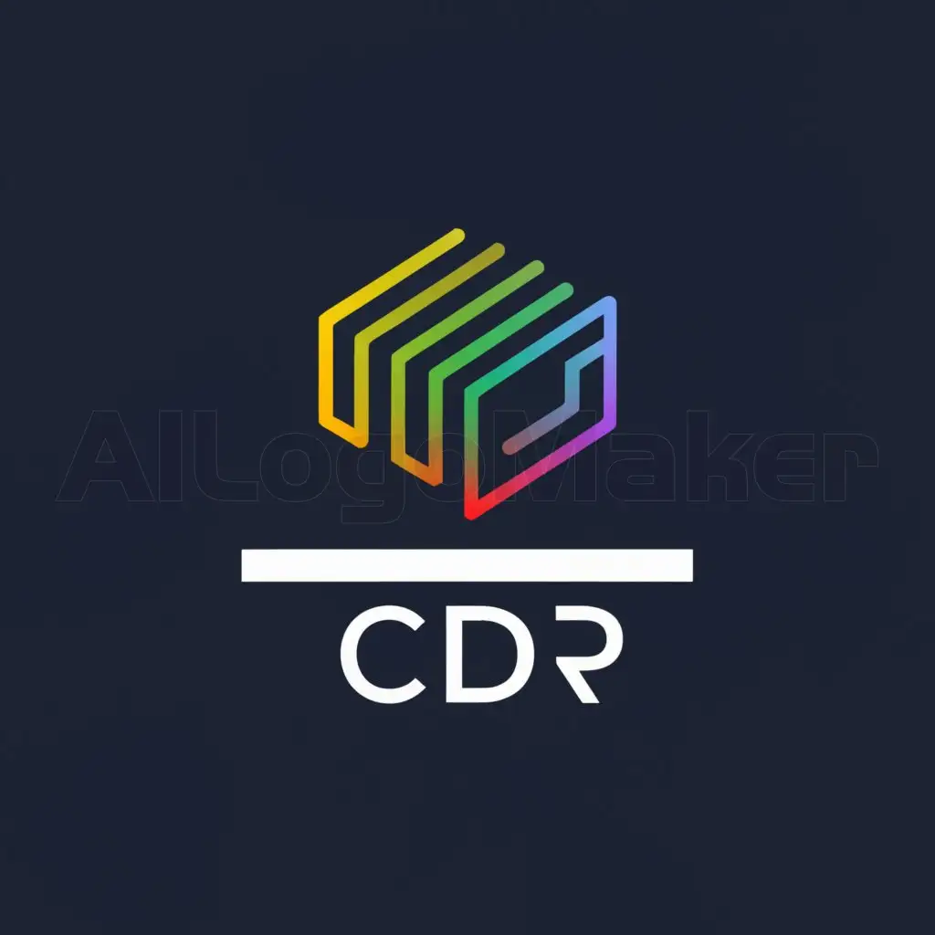 a logo design,with the text "CDR", main symbol:Computing Design,Moderate,be used in Technology industry,clear background