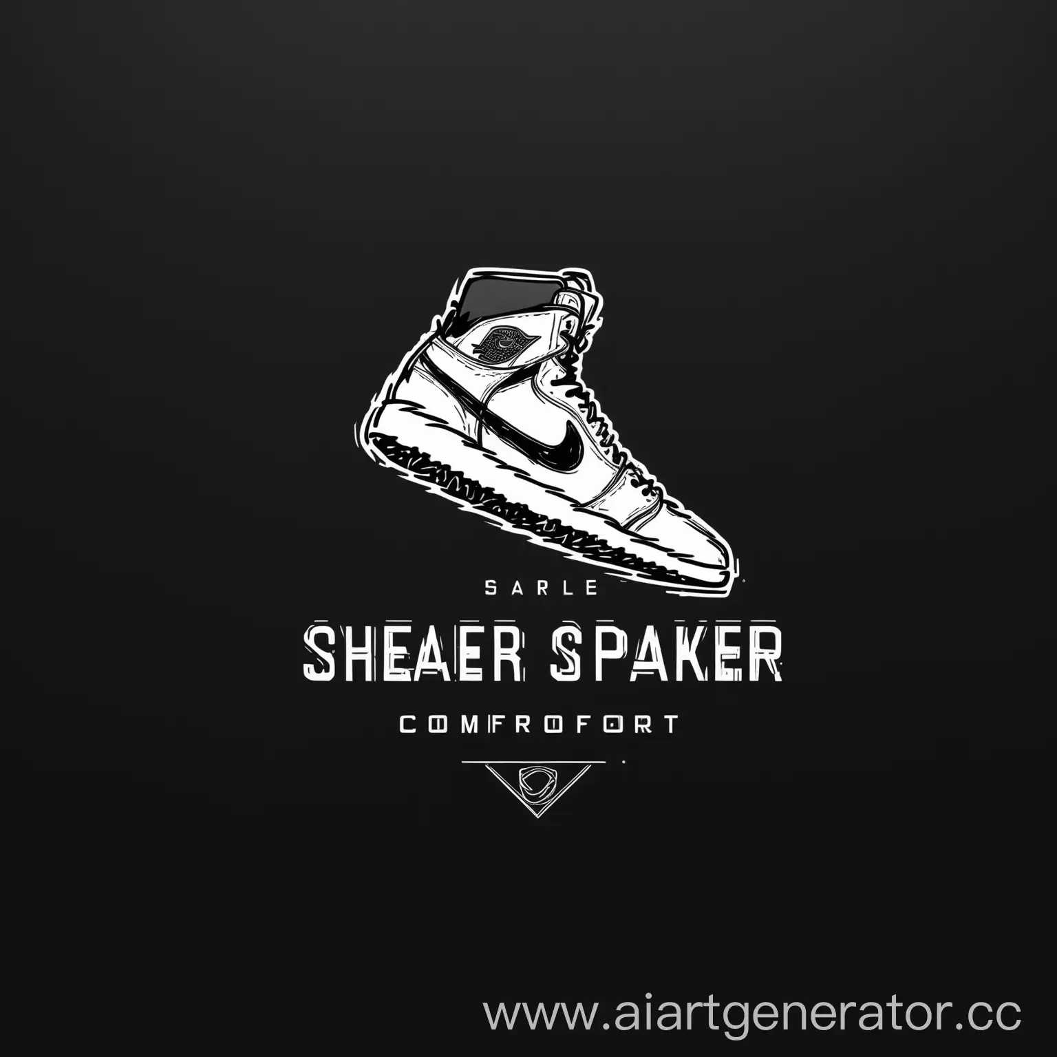Modern-and-Fashionable-Logo-for-Comfortable-and-Quality-Sneakers