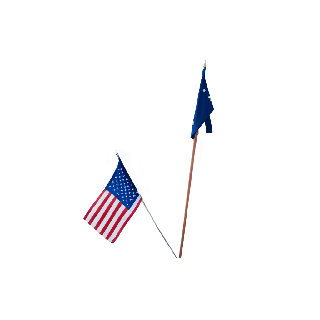 create realistic images of flag of america waving 