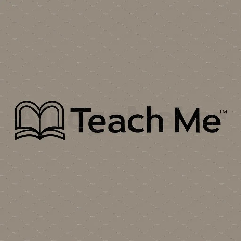 a logo design,with the text "Teach me", main symbol:Znania,Moderate,be used in Education industry,clear background