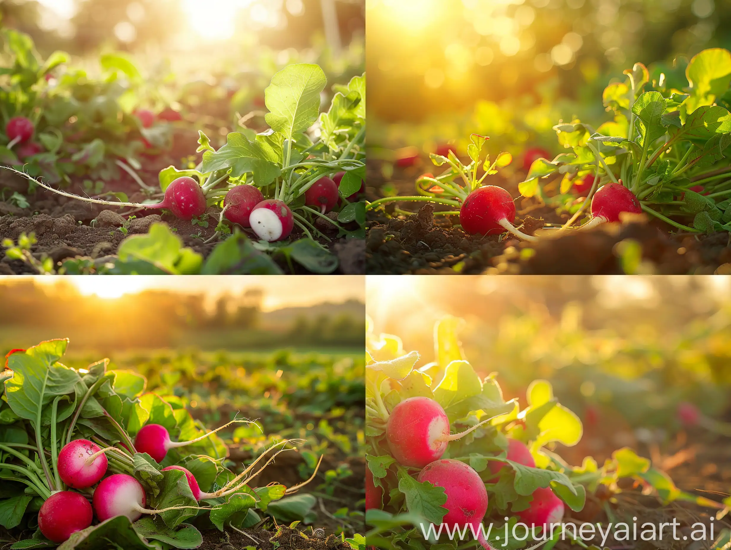 Soothing-Radish-Salad-French-Dressing-in-Golden-Sunlight